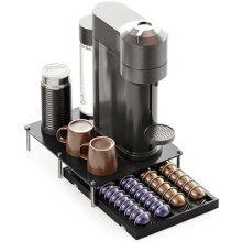 Kaffeekapselhalter aus Bambus für Nespresso Vertuo40
