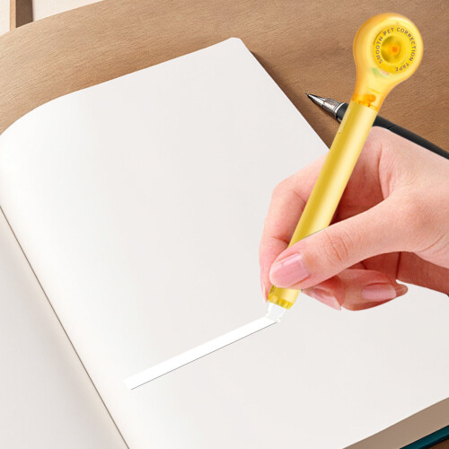 Clearance Correction Tape Yellow Retractable Replaceable 1