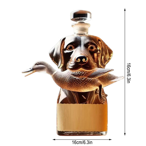 Whiskyfles karaf glas eend 750 ml 1