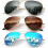 Aviator solbriller polariserte UV-beskyttelse 1