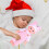Poupée bébé interactive de 33 cm avec sons réalistes et 7