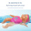 Ηλεκτρική κούκλα κολύμβησης με παιχνίδι νερού για μωρά 15,5x10x5,5cm 5