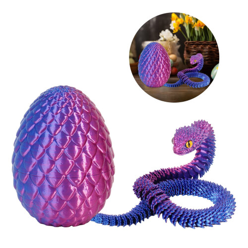 Modèle de serpent articulé imprimé en 3D 1