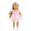 Vestido para boneca de 45 cm com faixa de cabelo 4