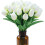 Tulipani artificiali "Real-Touch", 35 cm, 15 pezzi 1