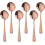 Colher de sopa redonda de aço inoxidável de 16 cm (6,3 polegadas), pacote com 6 unidades. 1