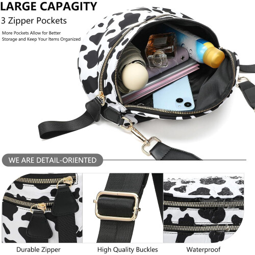 Bolsa transversal feminina Emmafy Gofree, leve e resistente. 2