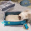 Ημικλειστή άμμος άμμου γάτας Oxford, πτυσσόμενη, φορητή 2