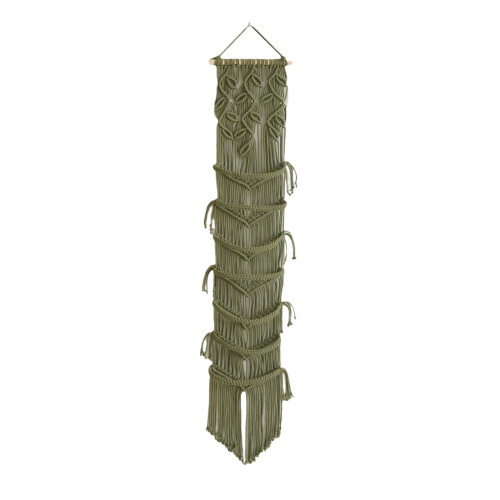 Macramé pettenhouder, boho draadplank organizer (1 stuk) 2