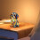 Veilleuse décorative en résine en forme de chien, 1 pièce 5