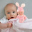 Boneca bebê falante de corpo macio de 30 cm (12 polegadas) para crianças de 3 anos. 8