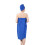 Dames spa badjas set van microvezel, 3-delig 2