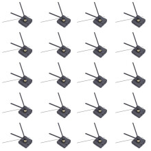 20X Klockmekanism GöR-det-SjäLv-Kit Mekanism för Klockdelar VäGgklocka Quartz Timme Minute Hand Quartz Clock Movement Hemdekoration