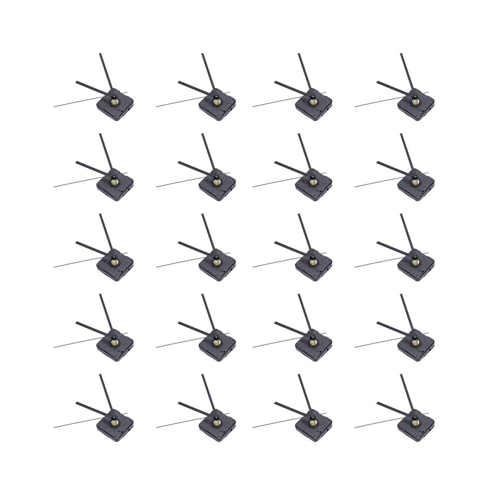 20X Clock Mechanism Diy Kit Mechanism For Clock Parts Wall Clock Quartz Hour Minute Hand Quartz Clock Movement 6031772167503