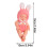 Muñeca bebé mini realista de 19 cm con ropa. 2