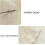 Fodere per cuscini moderne in lino, set da 4 pezzi, 45x45 cm. 6