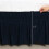 Bettrock aus Polyester, marineblau, 38 cm Fallhöhe, Queen-Size 6