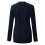 Γυναικείο T-shirt Henley με μακριά μανίκια και ριμπ ύφανση, στενή γραμμή 7