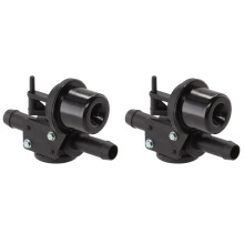 2X Car Heater Valve 1L5Z-18495-AA for  Explorer 1996-2010 Mountaineer 1997-2010 B3000 1998-2007