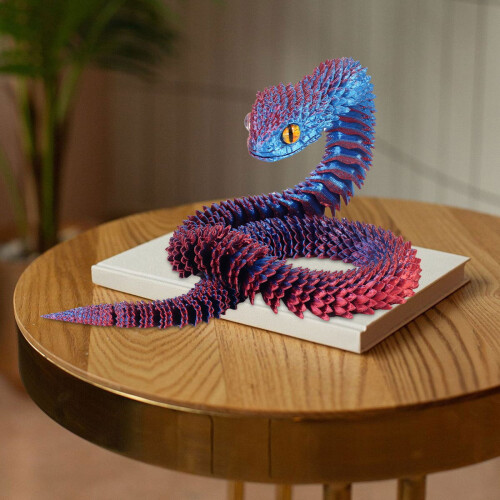 Modèle de serpent articulé imprimé en 3D 1