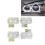 Car Headlights Chip DRL Ballast Chip Circuit Board Light Source Board White Light for  X1 E84 2012-2015 3