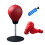 Desktop Punching Bag with Gloves and Inflator 1