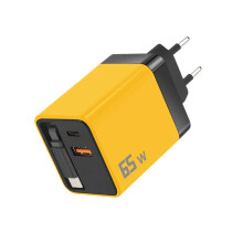 Cestovná nabíjačka GaN AC s výsuvným káblom a portom USB-C