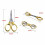 Folding Scissors Stainless Steel Portable 1 Pair 6