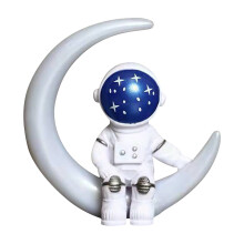Taarttopper met astronautenthema (1 stuk)
