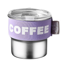 Tasse à café isotherme en acier inoxydable 400 ml