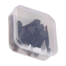 Pinceaux à paupières double face, lot de 10