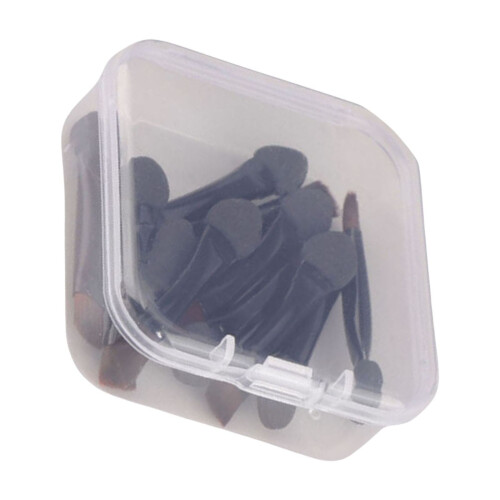 Dubbelzijdige oogschaduwkwasten, 10 stuks
