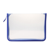 Pochette transparente A4 à fermeture éclair pour classeurs (1 pièce)