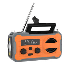 Nødradio-powerbank4 farger8000mAh