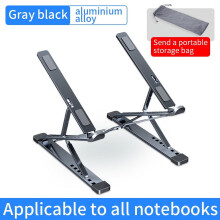 YYLM N8 Aluminium laptopstandaard voor MacBook, verstelbaar