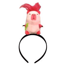 Haarreif im Cartoon-Stil mit Capybara-Motiv für Damen und Kinder (1 Stück)