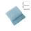 Soft Knitted Blanket with Fringe Blue 180x130cm 3
