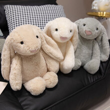 Schlappohrkaninchen Plüschtier, weiches Stofftier, Hase mit langen Ohren