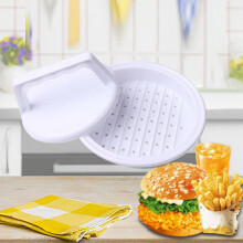 Juego de prensas de plástico para hamburguesas
