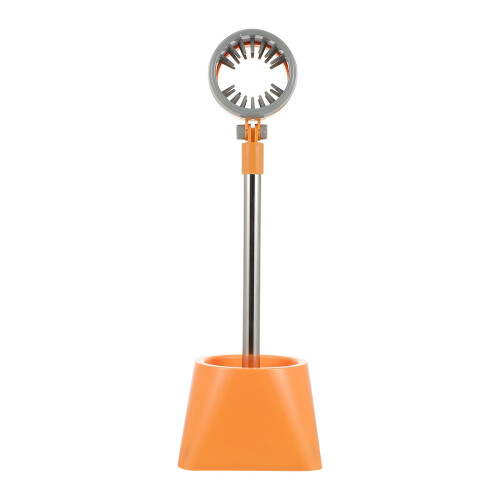 Support de rangement pour sèche-cheveux orange sur pied (1 pièce)