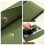 Waterproof Leather A4 Document Pouch with Hand Strap 6