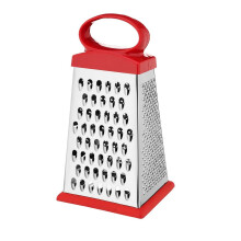 Râpe à quatre faces en acier inoxydable 9 pouces