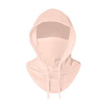Zomerse unisex zonnehoed met sjaal, lichtgewicht, biedt volledige bescherming.