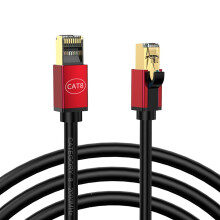 CAT8 Ethernet-kabel 2000 MHz 10 Gbps för video och fil