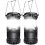 Tragbare, wasserdichte LED-Batterielaterne (2er-Pack) 1