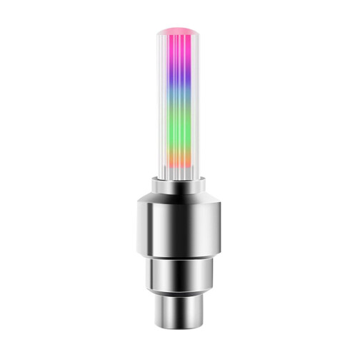 Luci a LED per ruote di auto, moto e biciclette (confezione da 2)