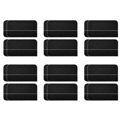 Silver Storage Bags Silver Storage Cloth  Flatware Organizer Anti Tarnish Silver Protector Bags 24pcs