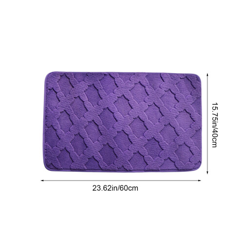 Tapis de bain antidérapant et absorbant 61 x 41 cm 2