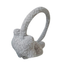 Cache-oreilles d'hiver en peluche motif étoiles (1 paire)