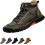Surastep Men's Genuine Leather Waterproof Work Boots Wide 1